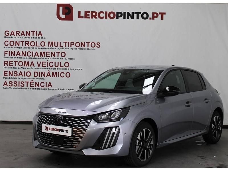 Cinzento Novo 2025 Peugeot 208 Allure Citadino | € 22.750 (Preço justo) - Imagem 1/3
