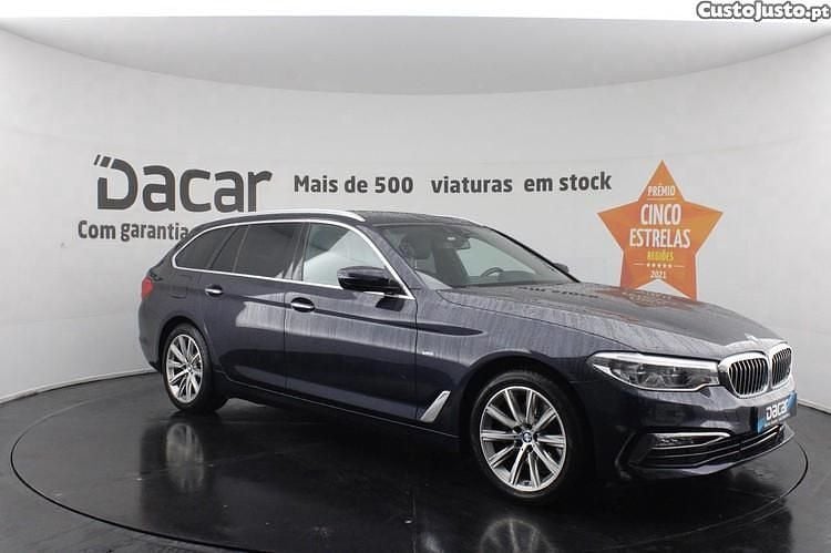 Usado BMW 520 Luxury Line 190 HP (139 kW) 2018 Azul Carrinha