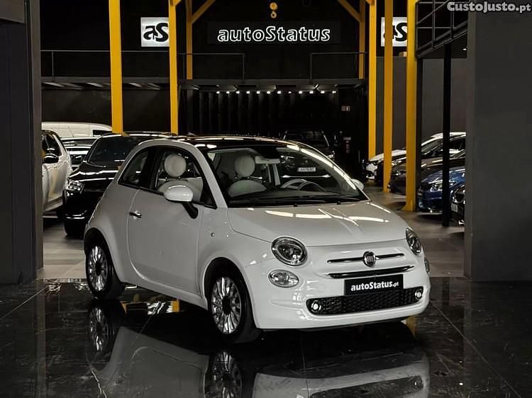 Branco Usado 2019 Fiat 500 Lounge | € 12.990 (Preço elevado) - Imagem 1/1