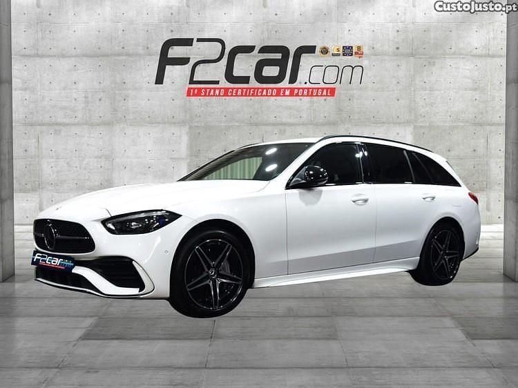 Branco Usado 2023 Mercedes C300e AMG line Carrinha | € 41.990 (Super Preço) - Imagem 1/1