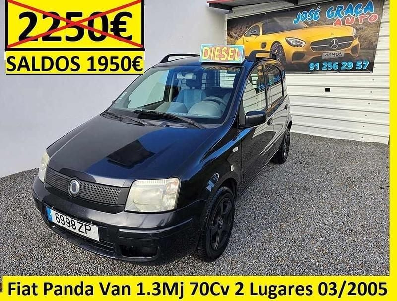 Usado Fiat Panda 70 HP (51 kW) 2005 Preto Citadino
