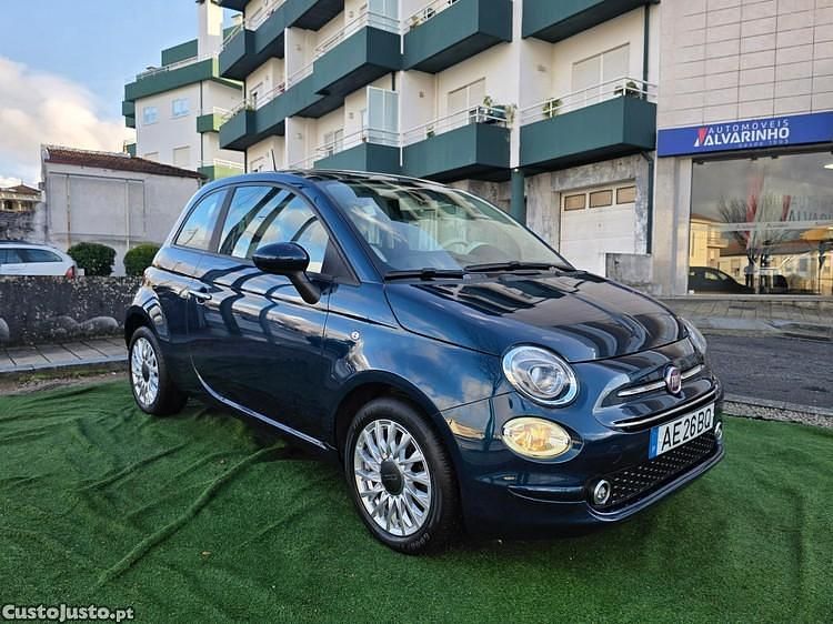 Usado Fiat 500 Lounge 69 HP (50 kW) 2020 Azul Citadino