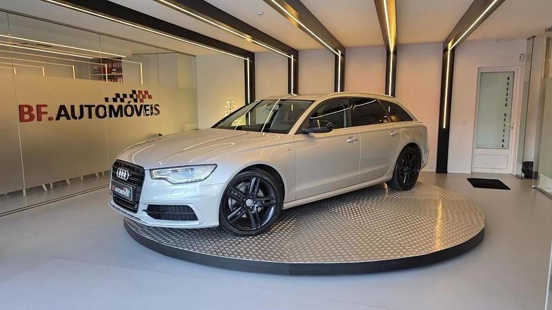 Usado Audi A6 S-Line 190 HP (139 kW) 2013 Cinzento Carrinha
