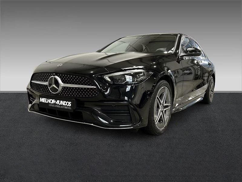 Preto Usado 2022 Mercedes C300 AMG line Sedan | € 45.990 (Preço justo) - Imagem 1/4