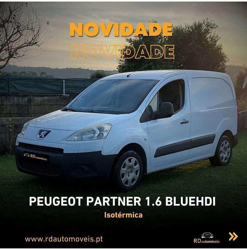 Branco Usado 2009 Peugeot Partner Van | € 7.000 (Preço justo) - Imagem 1/4
