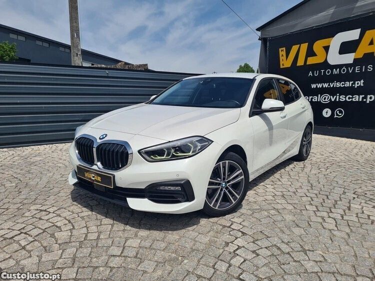 Branco Usado 2019 BMW 118 Sport Line Citadino | € 19.790 (Caro) - Imagem 1/1
