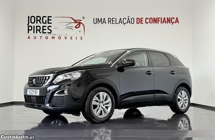 Preto Usado 2019 Peugeot 3008 Active SUV | € 18.990 (Bom preço) - Imagem 1/1