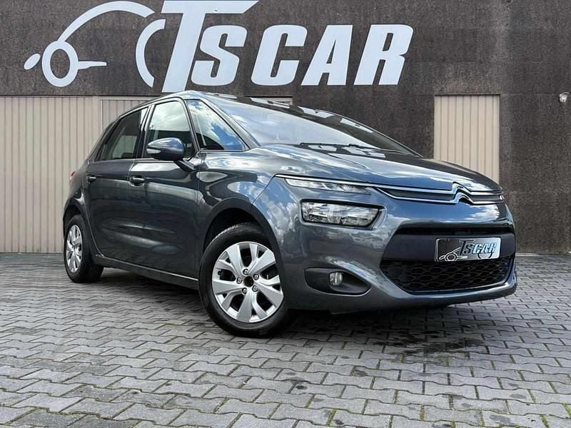 Cinzento Usado 2015 Citroën C4 Picasso Monovolume | € 9.990 (Bom preço) - Imagem 1/4