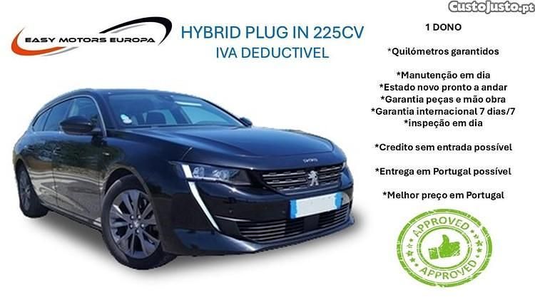 Preto Usado 2020 Peugeot 508 Allure Carrinha | € 22.990 - Imagem 1/1