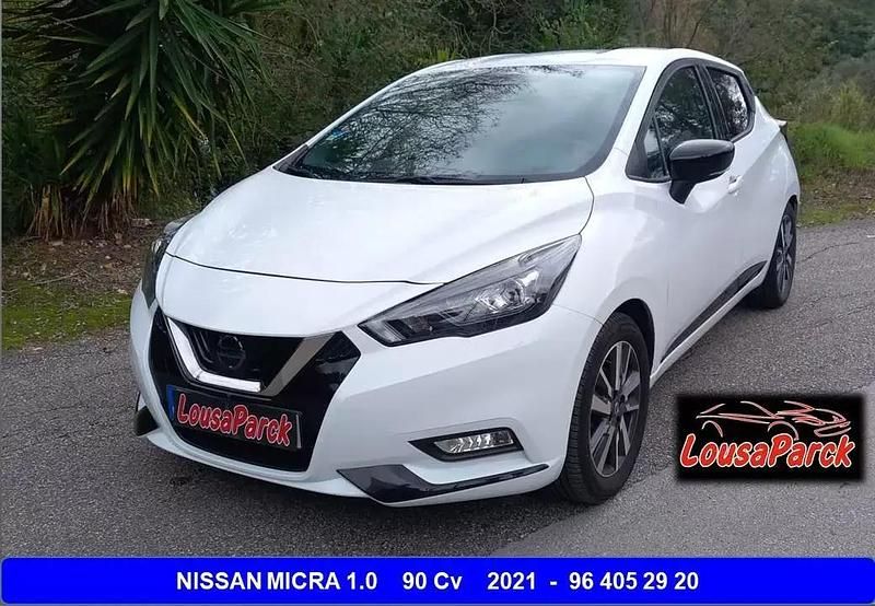 Branco Usado 2021 Nissan Micra Acenta | € 12.900 (Super Preço) - Imagem 1/4
