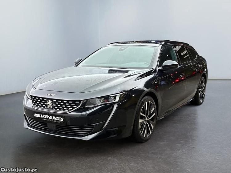 Preto Usado 2020 Peugeot 508 SW GT Carrinha | € 18.990 (Preço justo) - Imagem 1/1