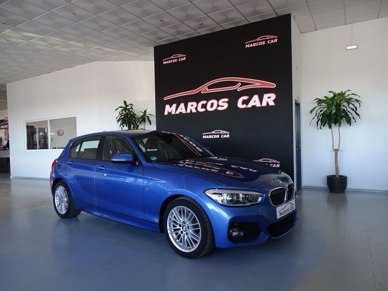 Azul Usado 2017 BMW 116 M Sport Citadino | € 19.900 (Caro) - Imagem 1/4