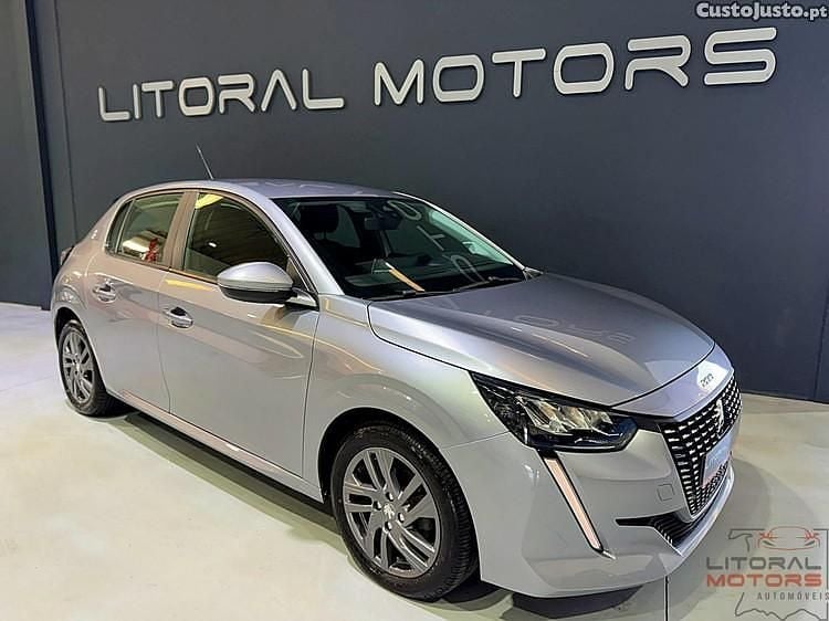 Cinza Usado 2021 Peugeot 208 Active Citadino | € 13.500 (Bom preço) - Imagem 1/1