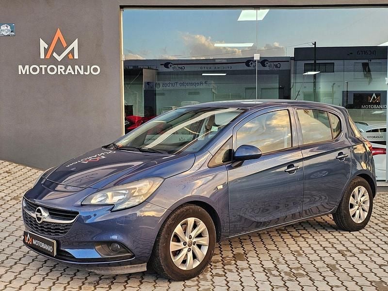 Azul Usado 2015 Opel Corsa Enjoy | € 11.500 (Caro) - Imagem 1/4