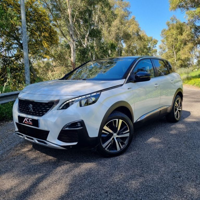 Branco Usado 2019 Peugeot 3008 GT-line SUV | € 23.900 (Caro) - Imagem 1/4
