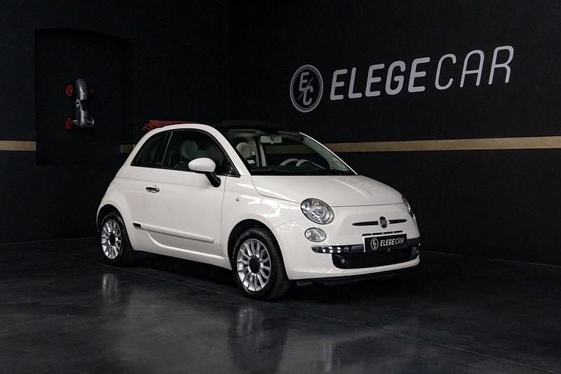 Branco Usado 2012 Fiat 500C Lounge Cabrios | € 8.450 (Preço justo) - Imagem 1/4