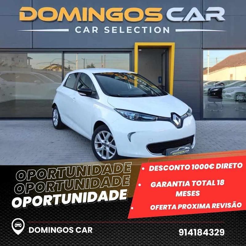 Branco Usado 2020 Renault Zoe LIMITED Citadino | € 12.950 (Bom preço) - Imagem 1/4