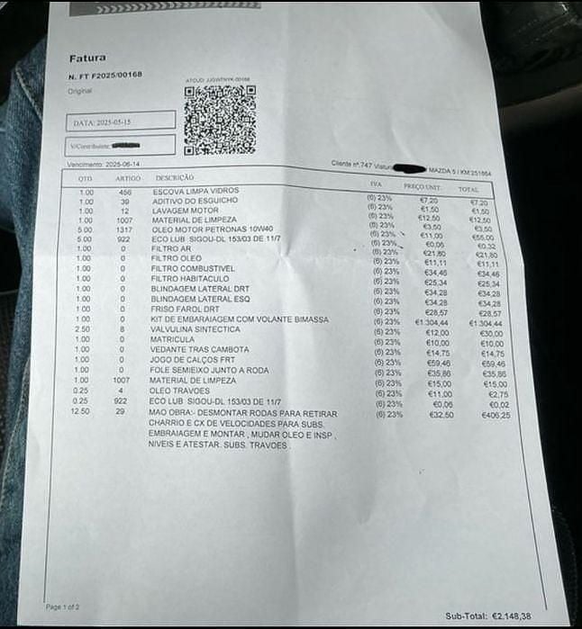 Usado Mazda 5 140 HP (102 kW) 2008 Monovolume