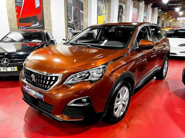 Vermelho Usado 2018 Peugeot 3008 Active SUV | € 19.990 (Preço justo) - Imagem 1/1