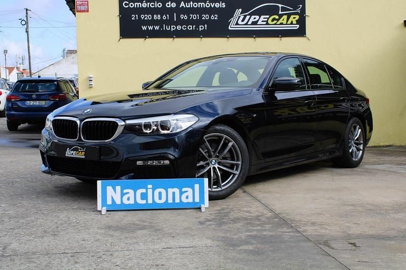 Preto Usado 2017 BMW 520 Comfort Edition Sedan | € 29.500 (Preço elevado) - Imagem 1/4