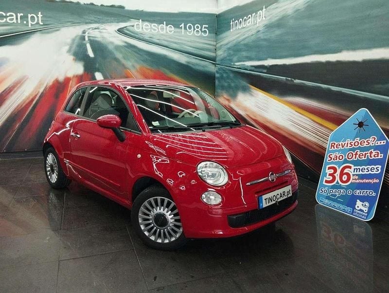 Vermelho Usado 2015 Fiat 500 | € 7.699 (Bom preço) - Imagem 1/4