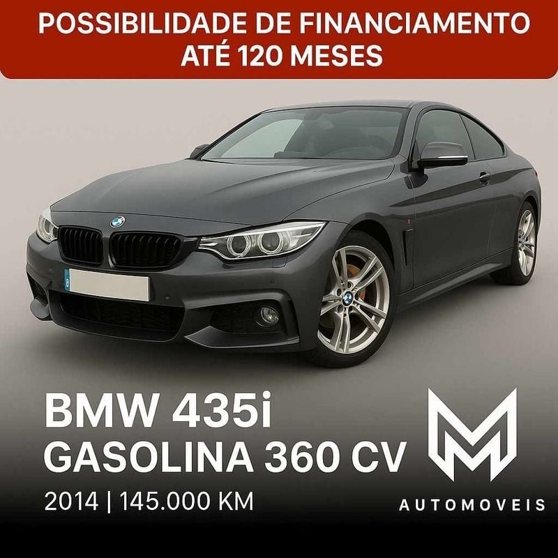 Cinzento Usado 2014 BMW 435 Coupé | € 26.990 - Imagem 1/4