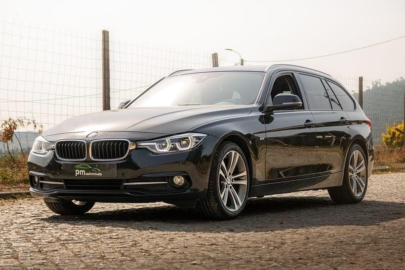Preto Usado 2017 BMW 320 Sport Line Carrinha | € 20.650 (Bom preço) - Imagem 1/4