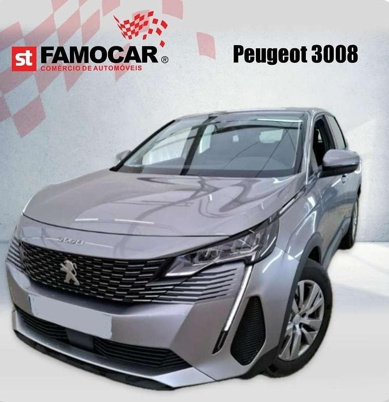 Cinzento Usado 2021 Peugeot 3008 Active SUV | € 18.880 (Bom preço) - Imagem 1/4