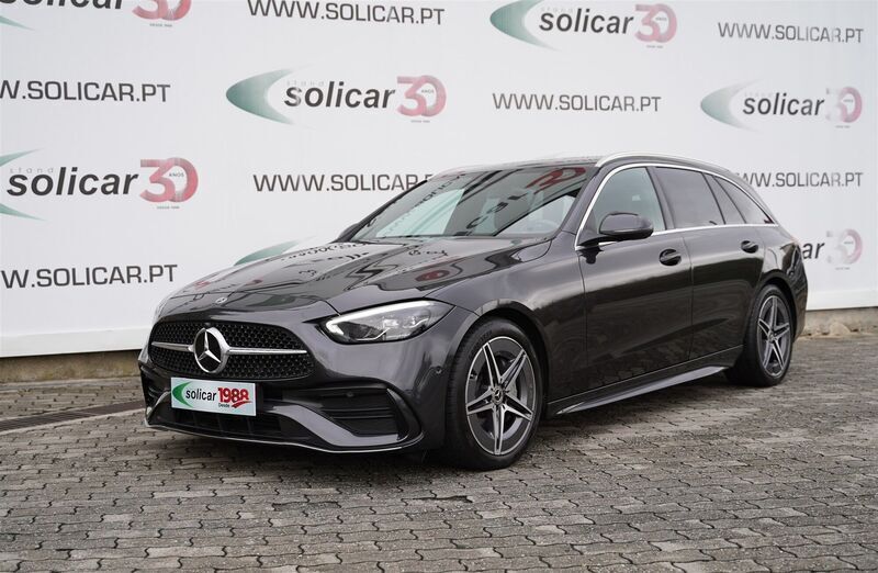 Cinza antracite Usado 2022 Mercedes C300 AMG line Carrinha | € 47.500 (Preço justo) - Imagem 1/4