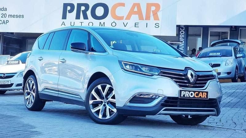 Cinza Usado 2016 Renault Espace Zen Monovolume | € 18.900 (Preço justo) - Imagem 1/4