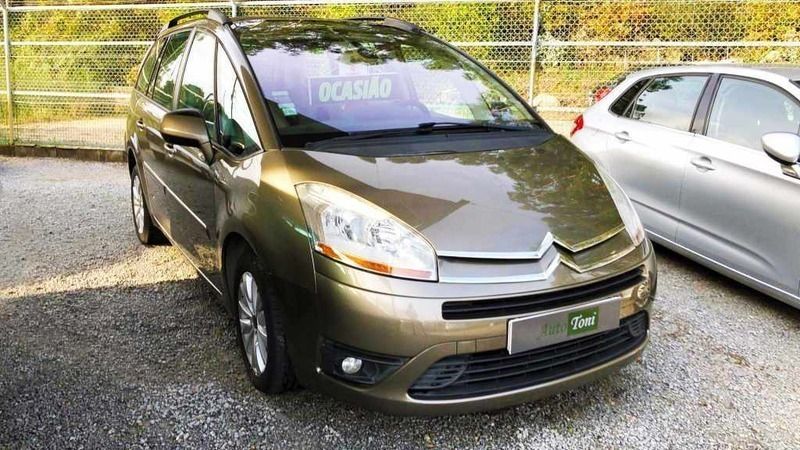 Verde Usado 2009 Citroën C4 Monovolume | € 8.750 (Caro) - Imagem 1/4