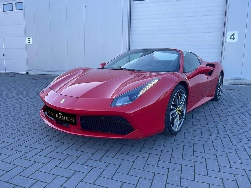 Vermelho Usado 2018 Ferrari 488 Coupé | € 249.990 - Imagem 1/4