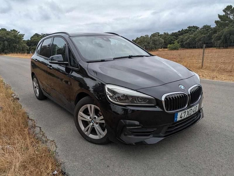 Preto Usado 2019 BMW 216 Carrinha | € 14.600 - Imagem 1/4