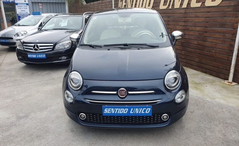 Azul escuro Usado 2018 Fiat 500 Citadino | € 13.480 (Preço elevado) - Imagem 1/4