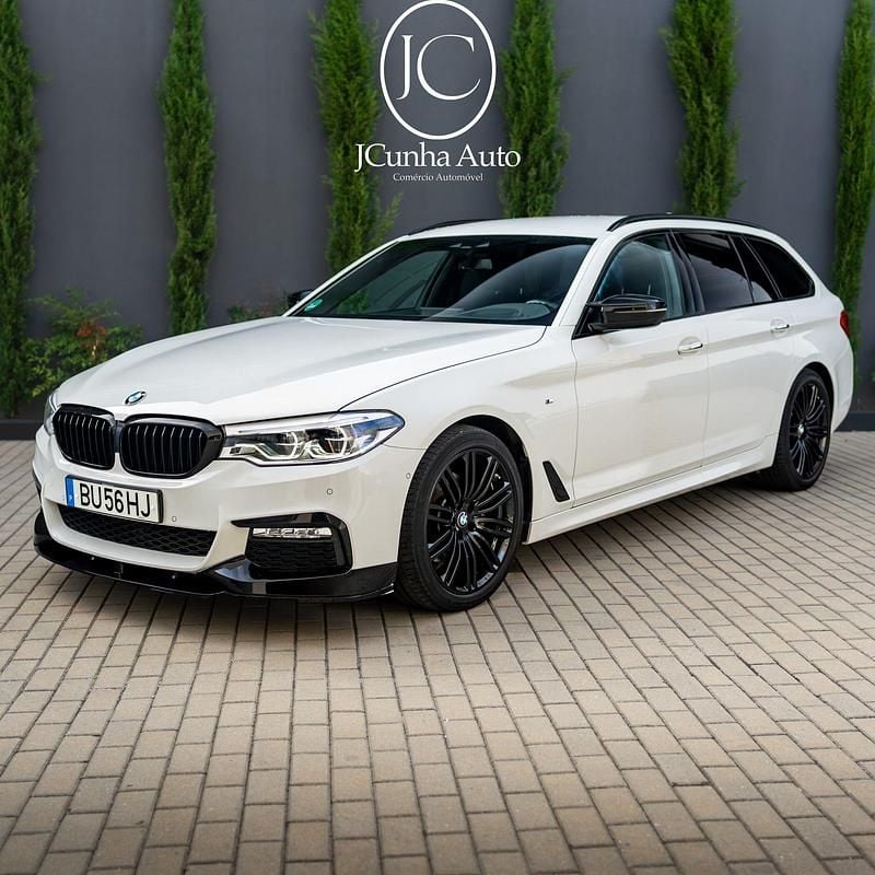 Branco Usado 2018 BMW 520 Carrinha | € 29.000 (Preço justo) - Imagem 1/4