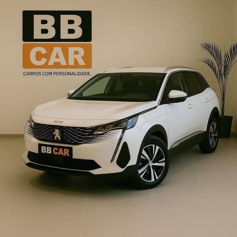 Branco Usado 2021 Peugeot 3008 | € 22.400 (Preço justo) - Imagem 1/4