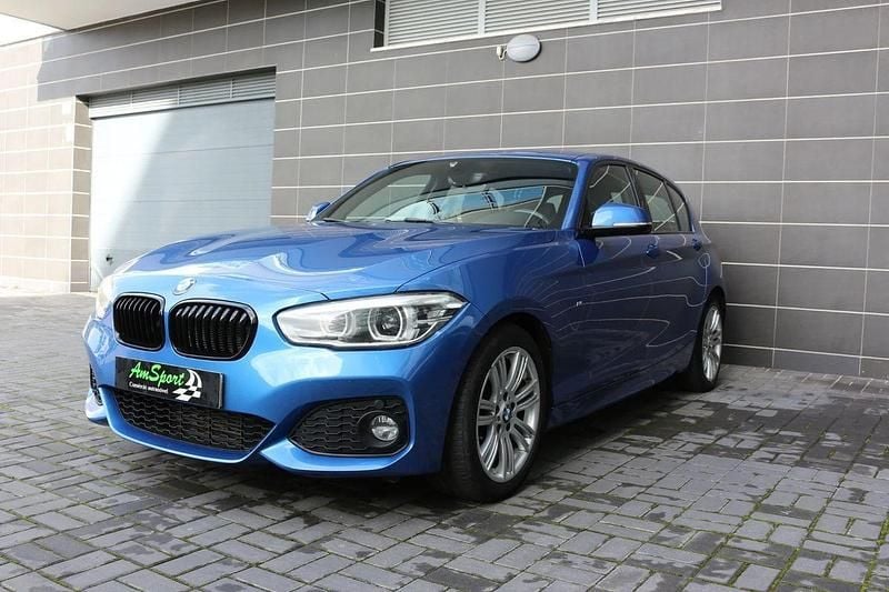 Usado BMW 118 M Sport 150 HP (110 kW) 2017 Azul Citadino