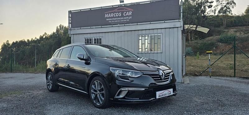 Preto Usado 2017 Renault Mégane GT Line GT-Line Carrinha | € 16.900 (Preço justo) - Imagem 1/4