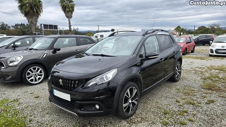 Preto Usado 2017 Peugeot 2008 GT-line SUV | € 10.900 (Preço justo) - Imagem 1/1