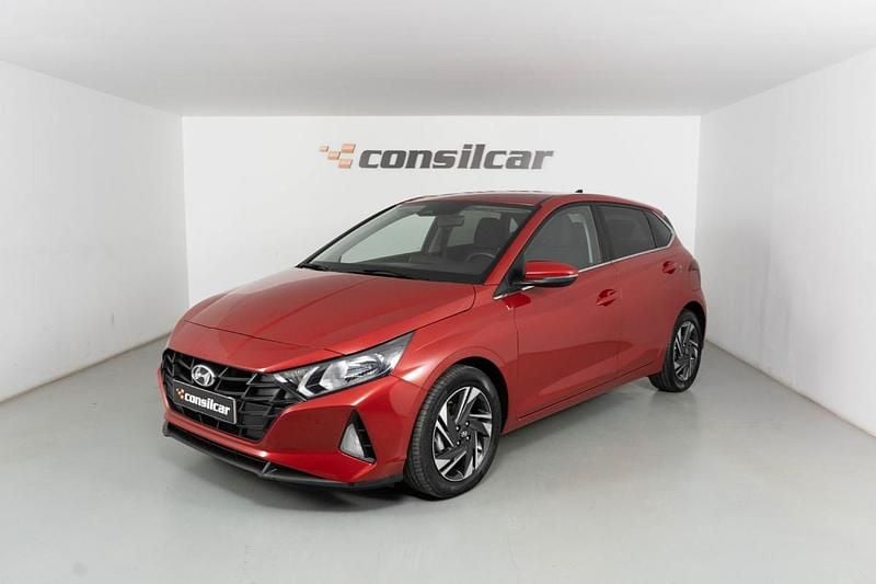 Vermelho Usado 2022 Hyundai i20 Comfort Citadino | € 15.680 (Preço justo) - Imagem 1/4
