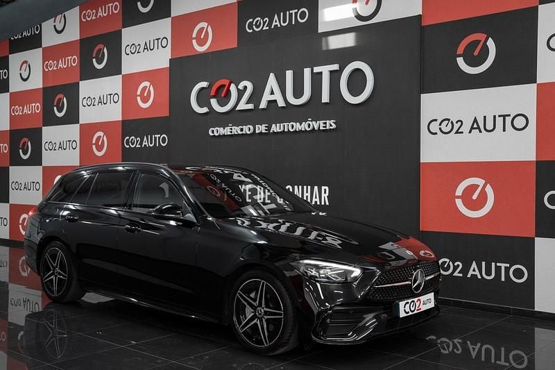 Preto Usado 2022 Mercedes C300 AMG line Carrinha | € 45.900 (Preço justo) - Imagem 1/4