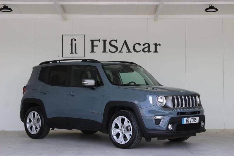 Cinza Usado 2018 Jeep Renegade Limited SUV | € 15.900 (Preço justo) - Imagem 1/4
