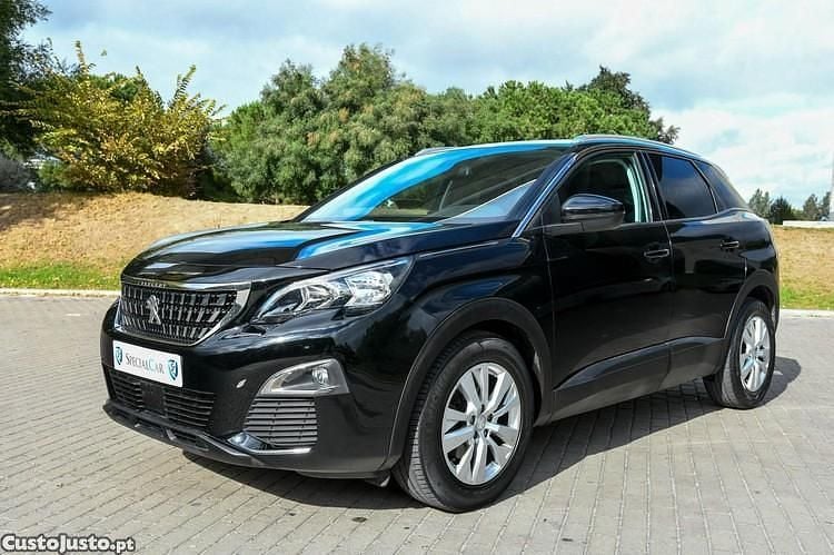 Preto Usado 2019 Peugeot 3008 Active SUV | € 17.950 (Bom preço) - Imagem 1/1