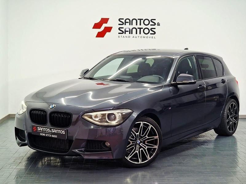 Cinza Usado 2015 BMW 116 Citadino | € 16.500 - Imagem 1/4