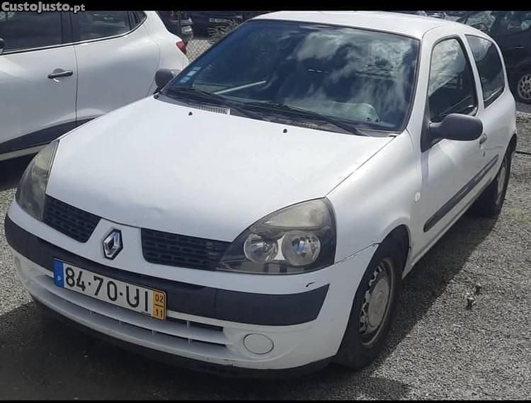 Branco Usado 2002 Renault Clio II | € 1.000 (Super Preço) - Imagem 1/1