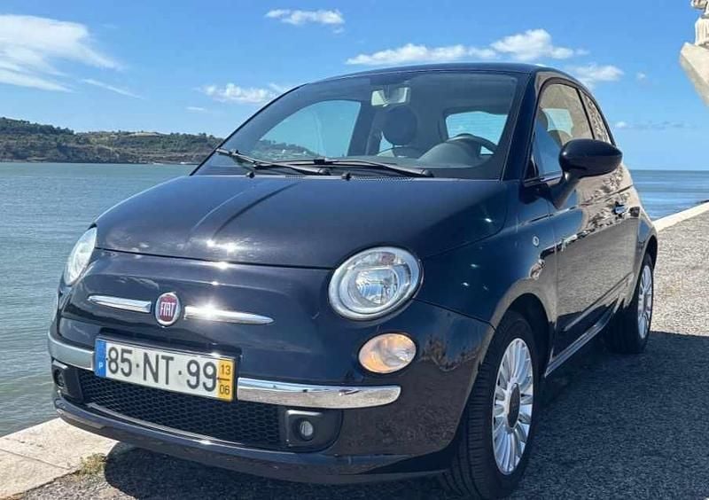 Preto Usado 2013 Fiat 500 Cabrios | € 7.400 (Preço justo) - Imagem 1/4