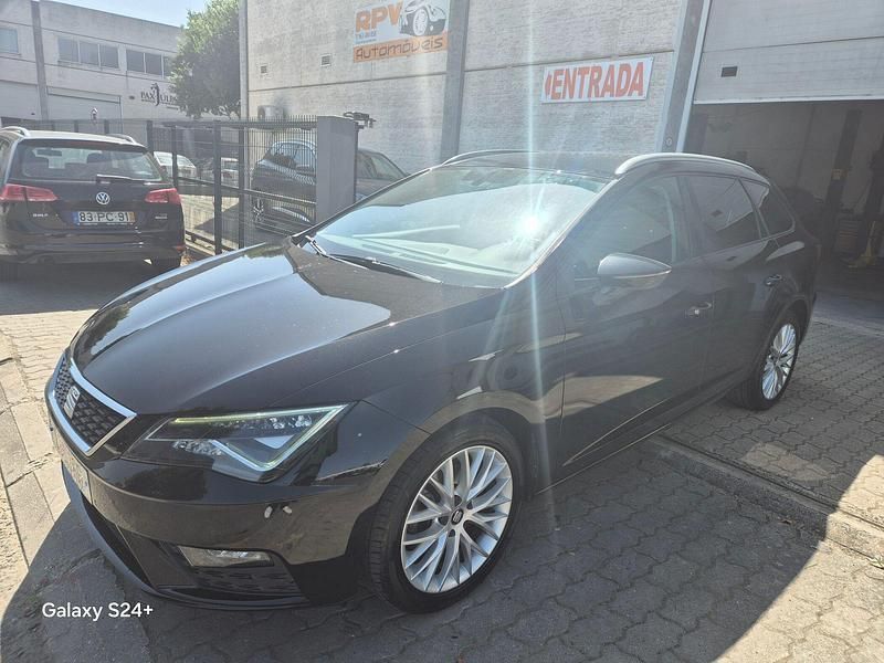 Preto Usado 2017 Seat Leon XCELLENCE Carrinha | € 13.600 (Preço justo) - Imagem 1/4