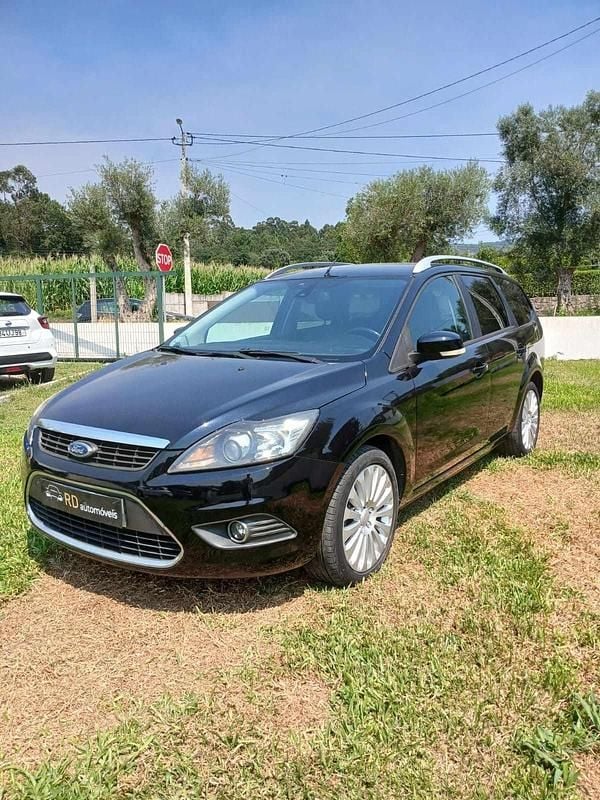Preto Usado 2010 Ford Focus Titanium Carrinha | € 9.500 - Imagem 1/4