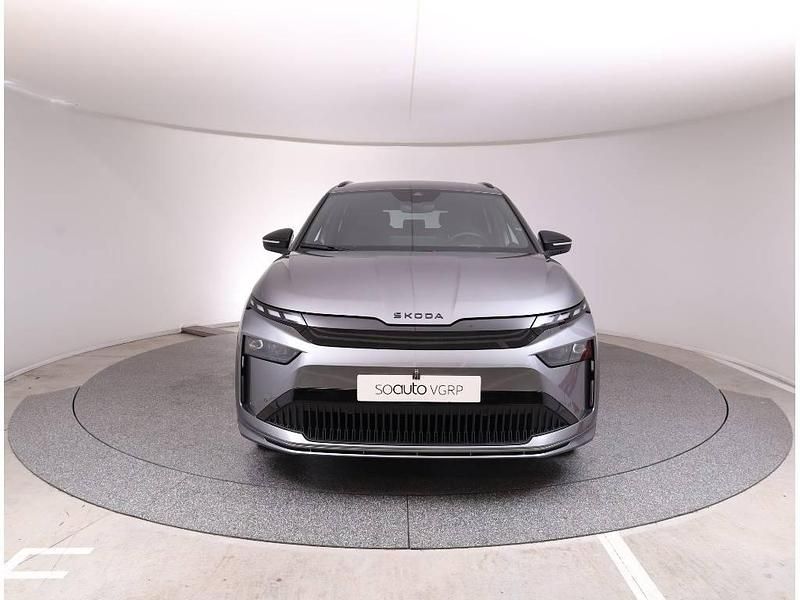 Cinzento escuro metalizado Usado 2025 Skoda Enyaq iV SportLine SUV | € 43.990 (Bom preço) - Imagem 1/4
