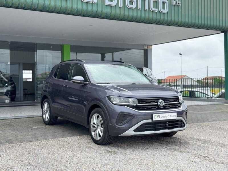 Usado VW T-Cross 95 HP (69 kW) 2024 Cinzento SUV